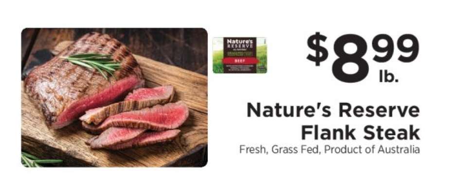 Nature's Reserve Flank Steak