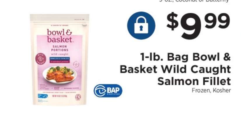 Bowl & Basket Wild Caught Salmon Fillet