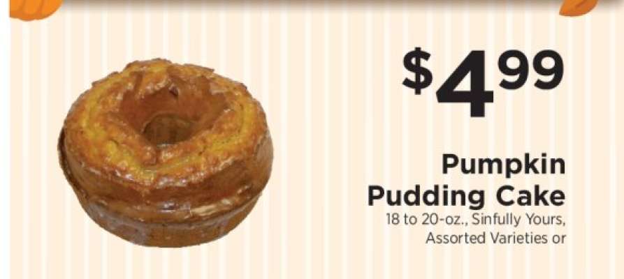 Pumpkin Pudding Cake