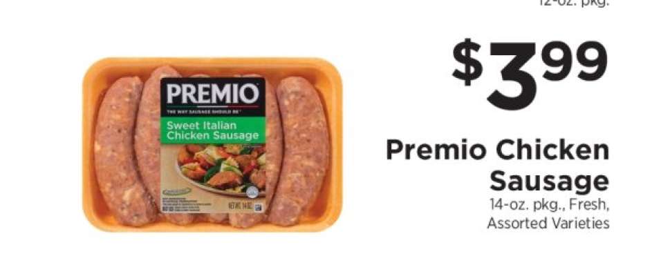 PREMIO Chicken Sausage