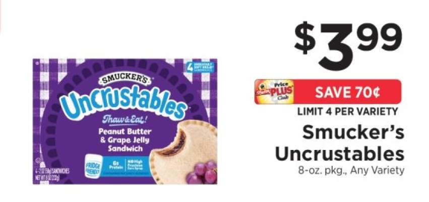 Smucker's Uncrustables