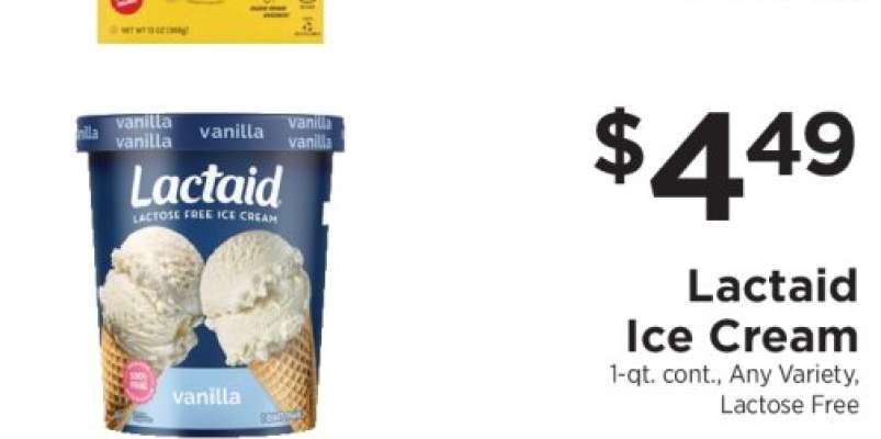 Lactaid Ice Cream