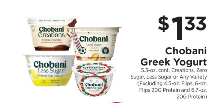 Chobani Greek Yogurt
