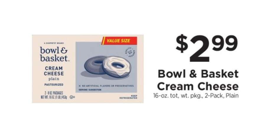 Bowl & Basket Cream Cheese