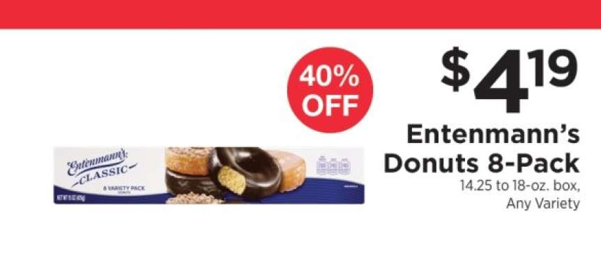 Entenmann’s Donuts 8 Pack