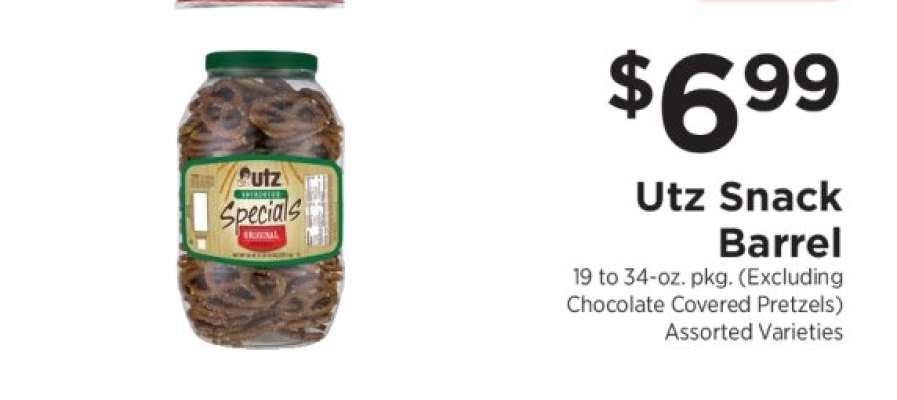 Utz Snack Barrel