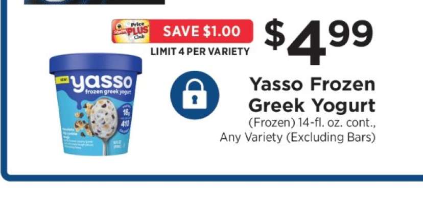 Yasso Frozen Greek Yogurt