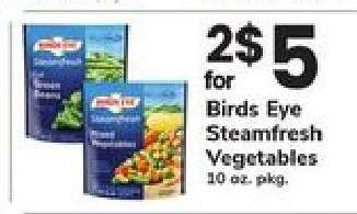 Birds Eye Steamfresh Vegetables