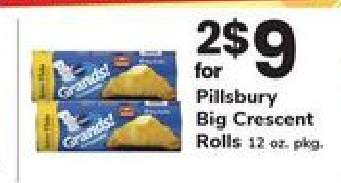 Pillsbury Big Crescent Rolls