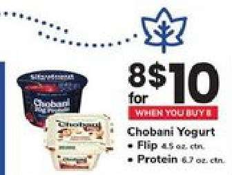Chobani Yogurt