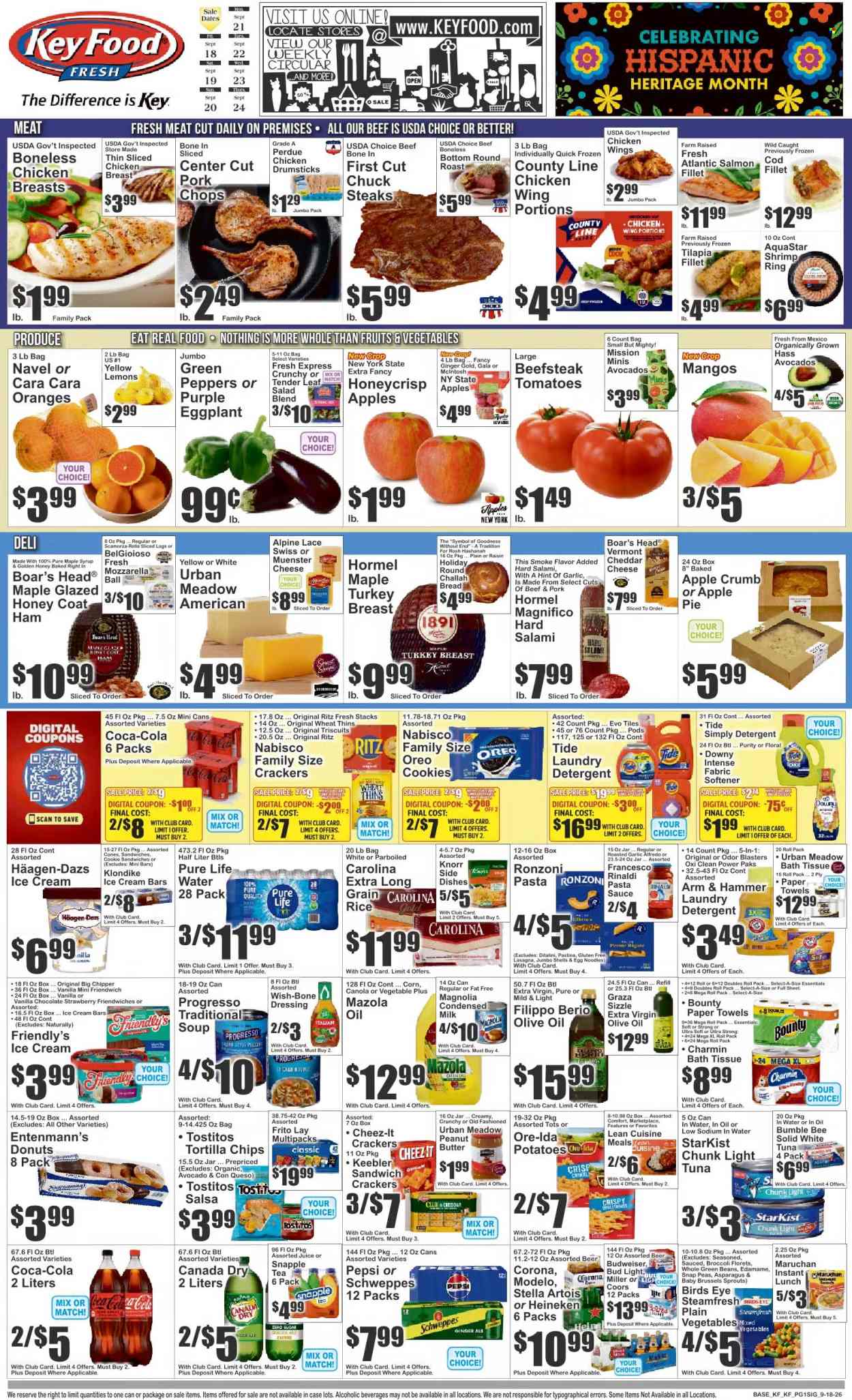 Key Food ad - 09/18/2026 - 09/24/2026. Page 1