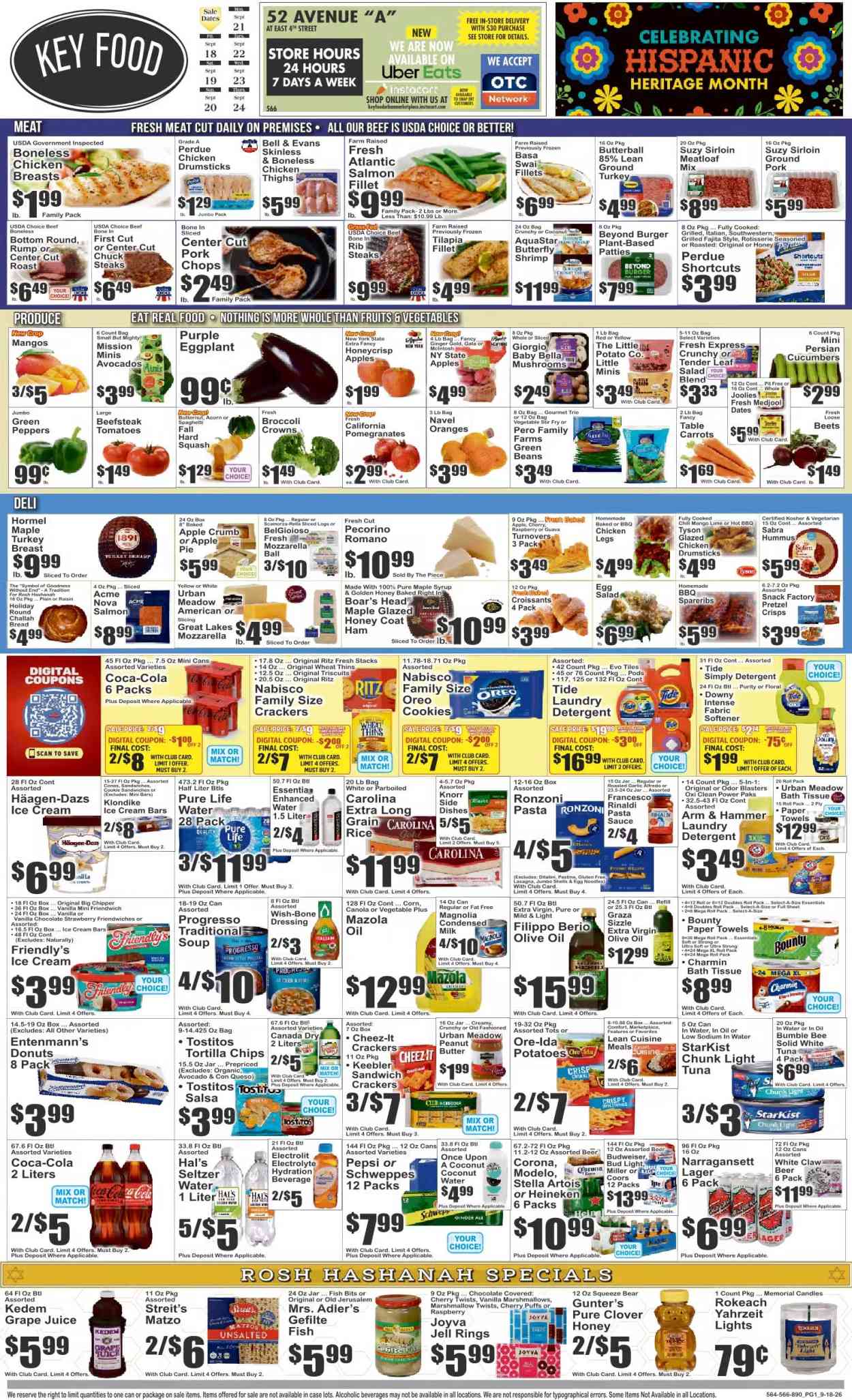 Key Food ad - 09/18/2026 - 09/24/2026. Page 1