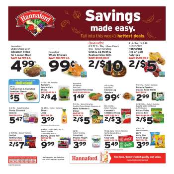 Hannaford Flyer - 09/20/2026 - 09/26/2026.