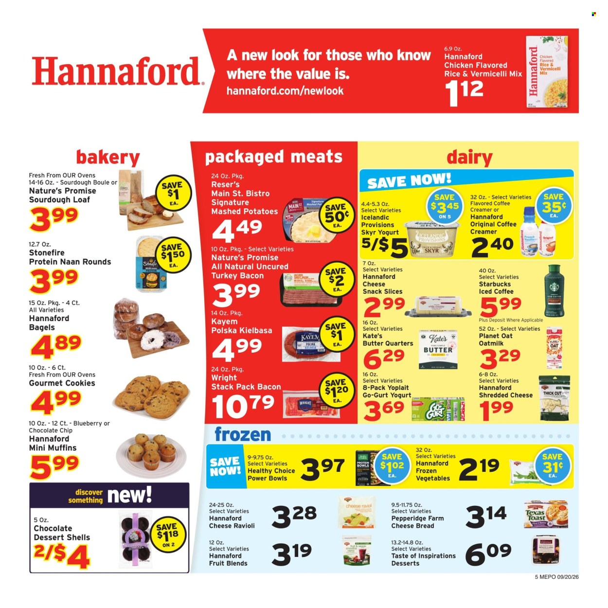 Hannaford ad - 09/20/2026 - 09/26/2026. Page 5