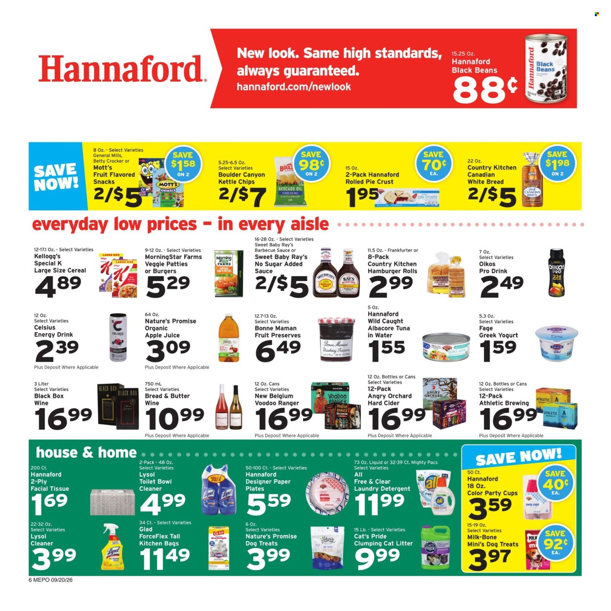 Hannaford ad - 09/20/2026 - 09/26/2026. Page 6