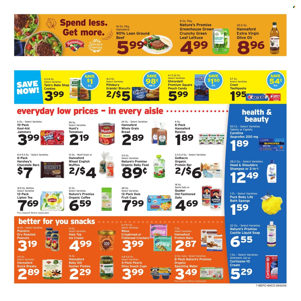Hannaford ad - 09/20/2026 - 09/26/2026. Page 7
