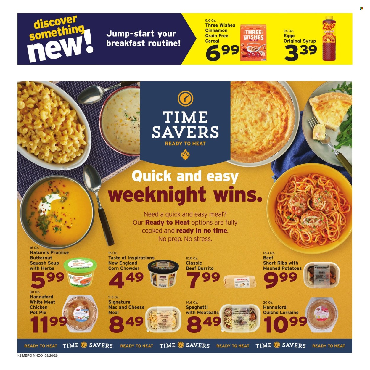 Hannaford ad - 09/20/2026 - 09/26/2026. Page 10