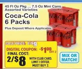 Coca-Cola 6 Packs