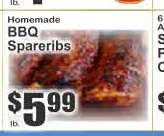 Homemade BBQ Spareribs