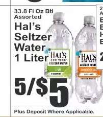 Hal’s Seltzer Water