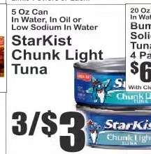 Starkist Chunk Light Tuna