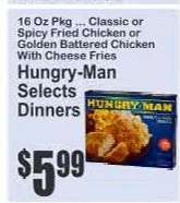 Hungry-Man Selects Dinners