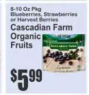 Cascadian Farm Organic Fruits