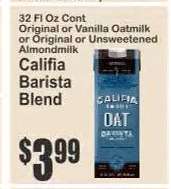 Califia Barista Blend