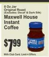 Maxwell House Instant Coffee