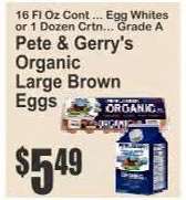 Pete & Gerry's Organic Large Brown Eggs