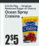 Ocean Spray Craisins