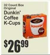 Dunkin' Coffee K-Cups