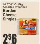 Borden Cheese Singles