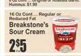 Breakstone's Sour Cream