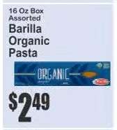 Barilla Organic Pasta
