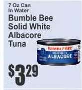 Bumble Bee Solid White Albacore Tuna