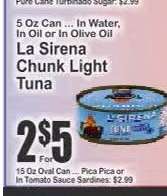 La Sirena Chunk Light Tuna