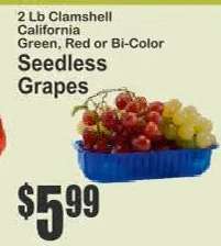 Seedless Grapes