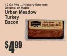 Urban Meadow Turkey Bacon