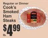 Cook's Smoked Ham Steaks