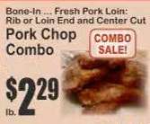 Pork Chop Combo