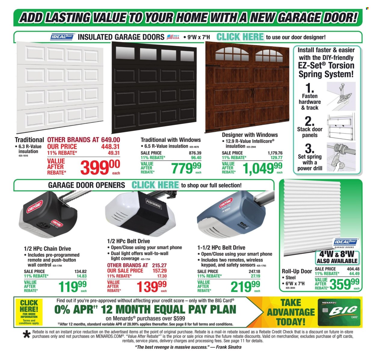Menards ad - 09/17/2026 - 09/27/2026. Page 7