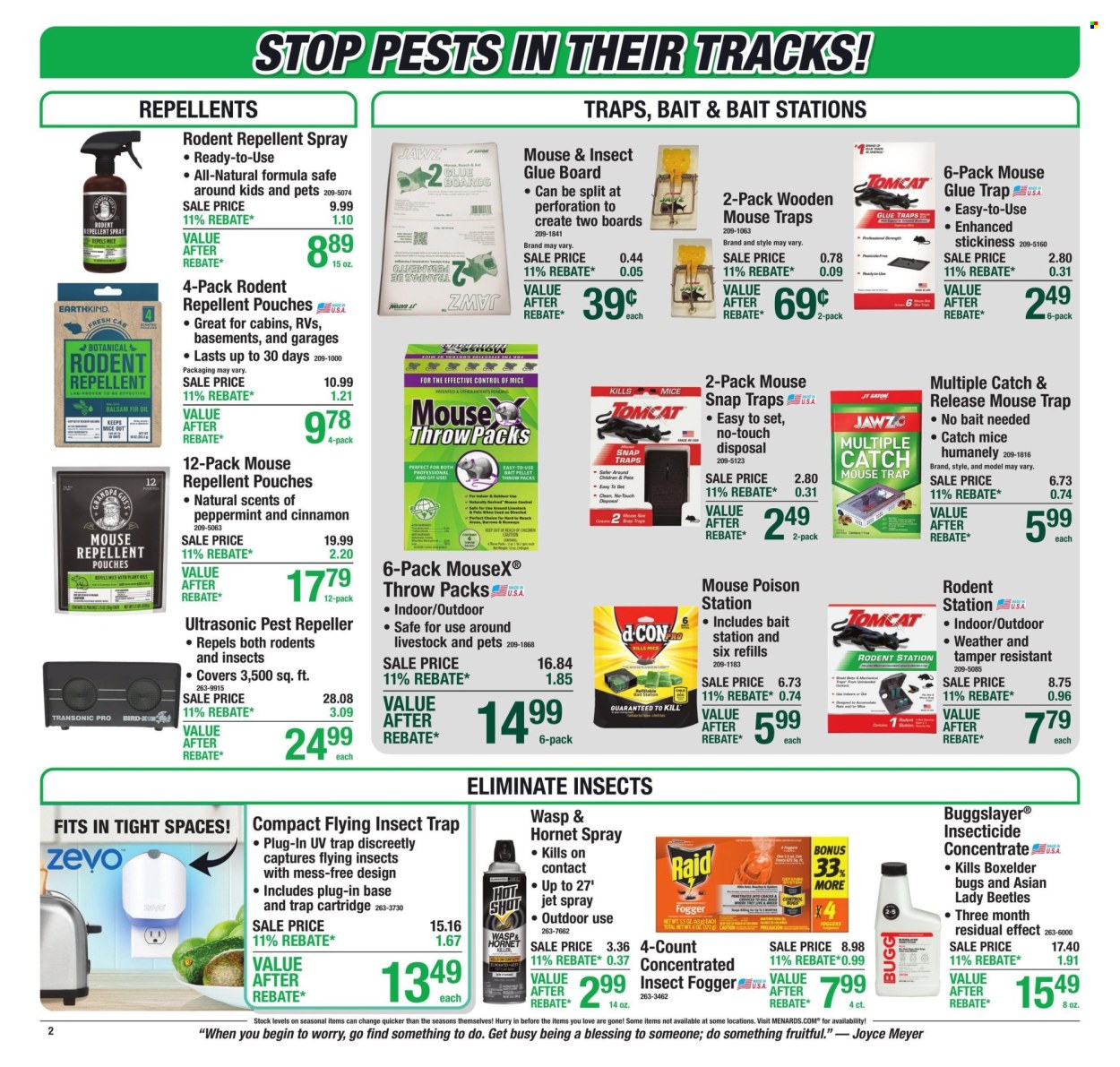 Menards ad - 09/17/2026 - 09/27/2026. Page 3