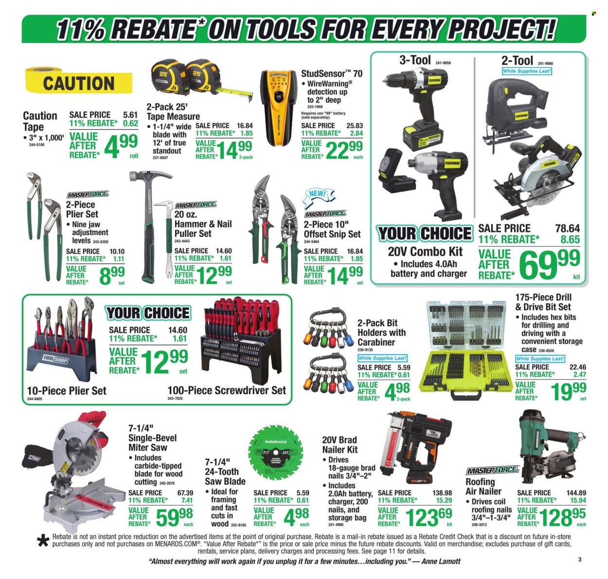 Menards ad - 09/17/2026 - 09/27/2026. Page 4