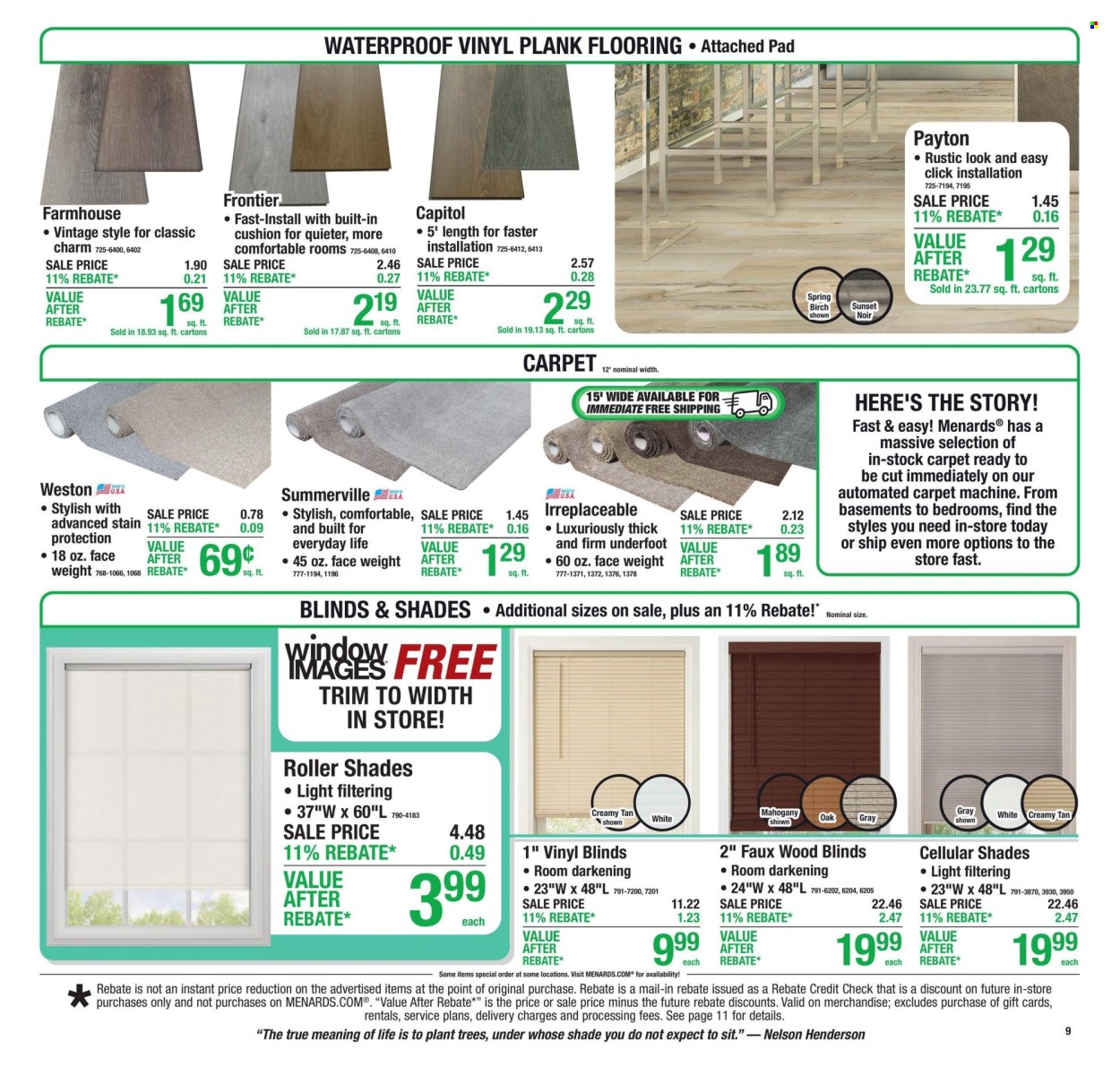 Menards ad - 09/17/2026 - 09/27/2026. Page 13