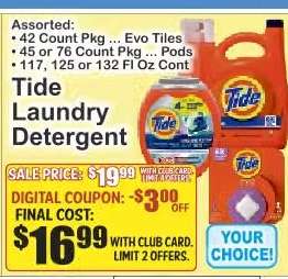 Tide Laundry Detergent
