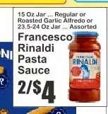 Francesco Rinaldi Pasta Sauce
