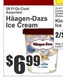 Häagen Dazs Ice Cream