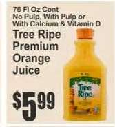 Tree Ripe Premium Orange Juice