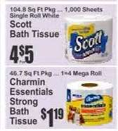 Charmin Essentials Strong Bath Tissue